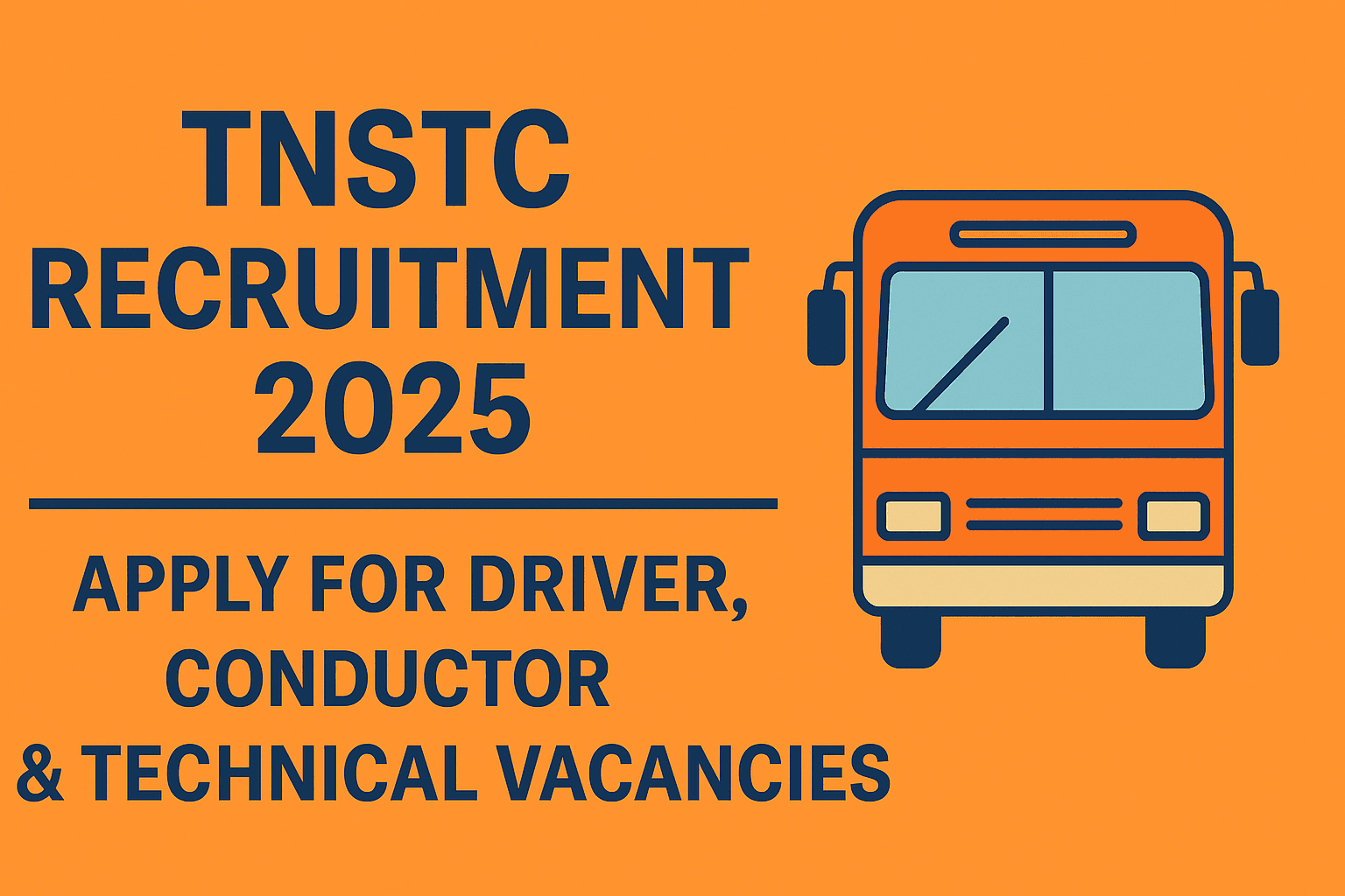 tnstc recruitment 2025
