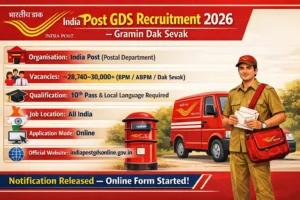 India Post GDS Recruitment 2026
